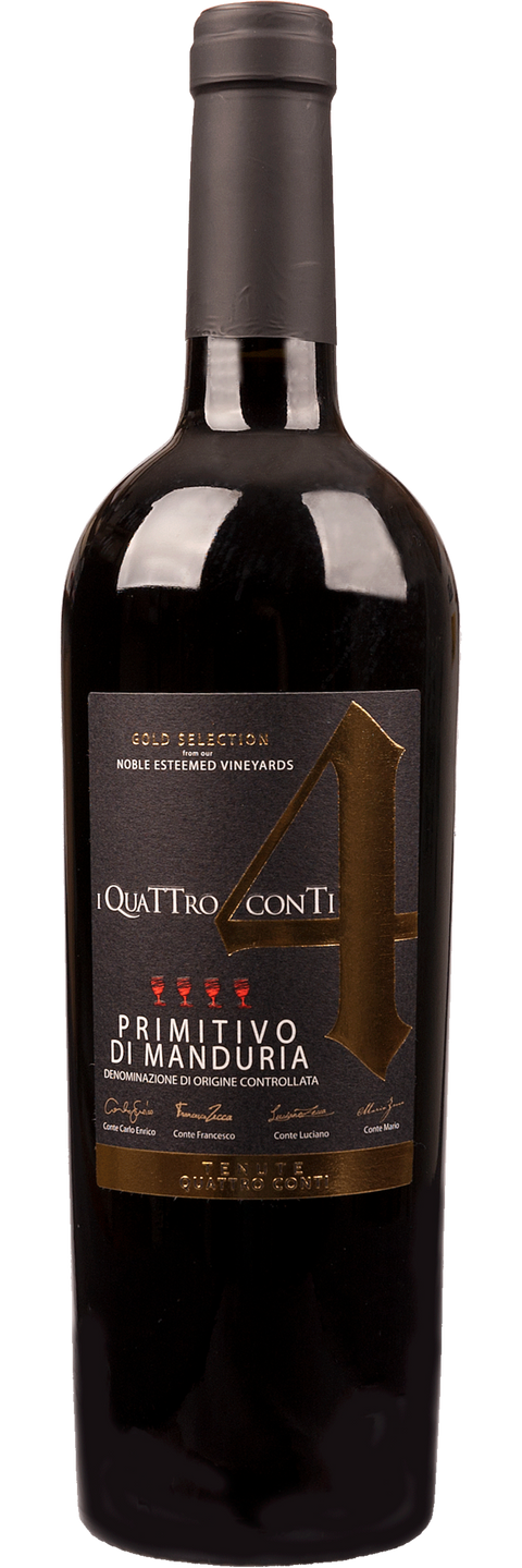 Tenute Quattro Conti I Quattro Conti Primitivo di Manduria 2023