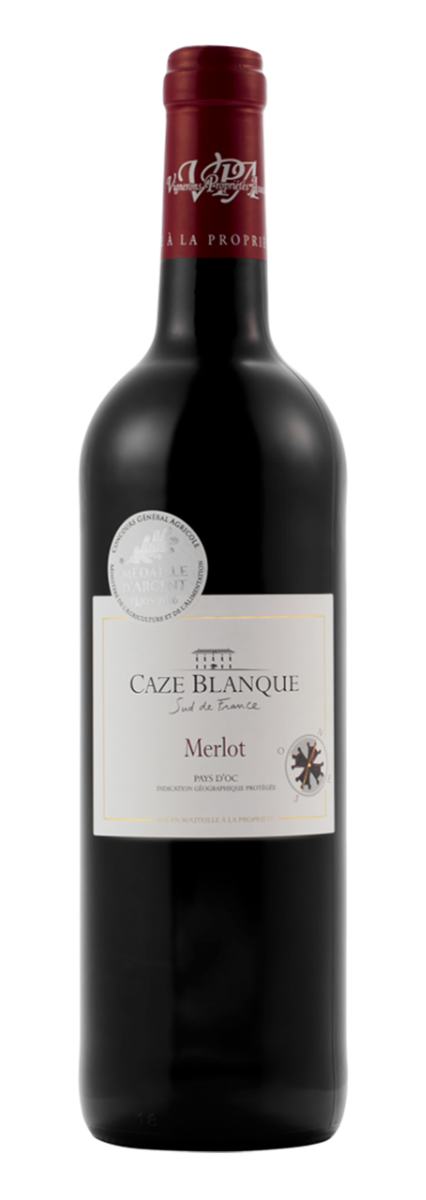 Caze Blanque Pays d'Oc IGP Merlot 2023