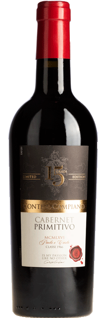 Conte di Campiano Limited 15 Gradi Edition Cabernet - Primitivo 2024