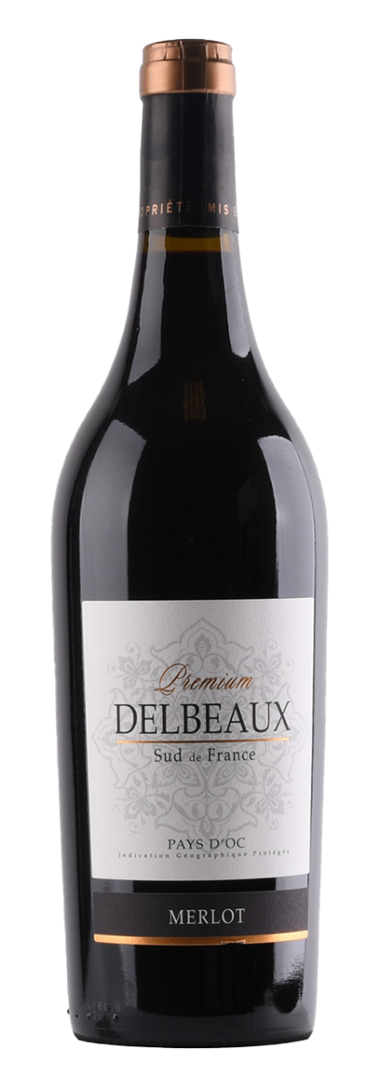 Delbeaux Pays d'Oc IGP Premium Merlot 2024