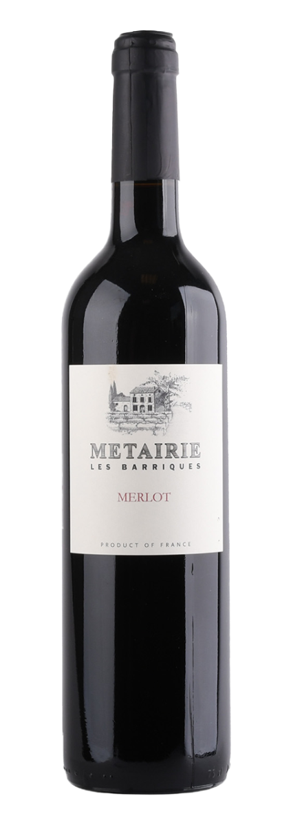 Métairie Pays d'Oc IGP Les Barriques Merlot 2023