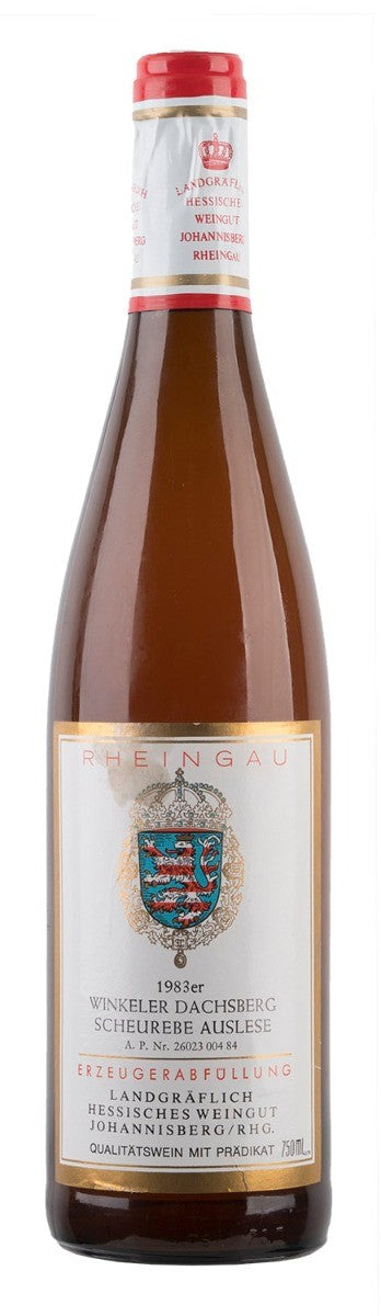 Weingut Prinz von Hessen Rheingau Winkeler Dachsberg 1983