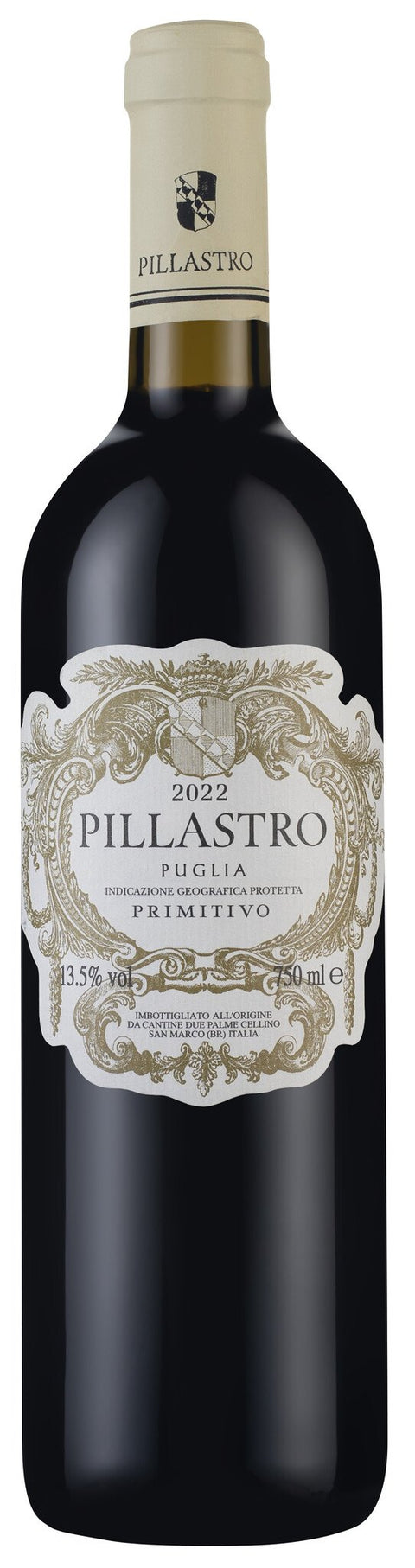 Cantine due Palme Pillastro Primitivo Puglia 2022