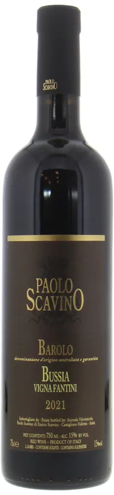 Tenuta Paolo Scavino Barolo DOCG Bussia Vigna Fantini 2022