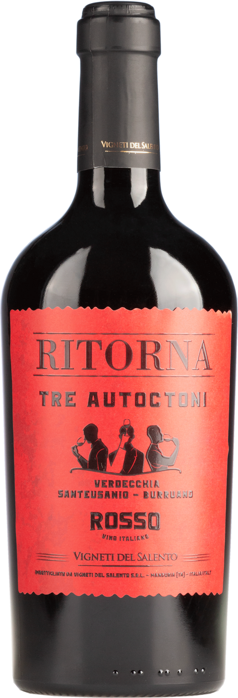 Vigneti del Salento Ritorna Tre Autoctoni Rosso NV