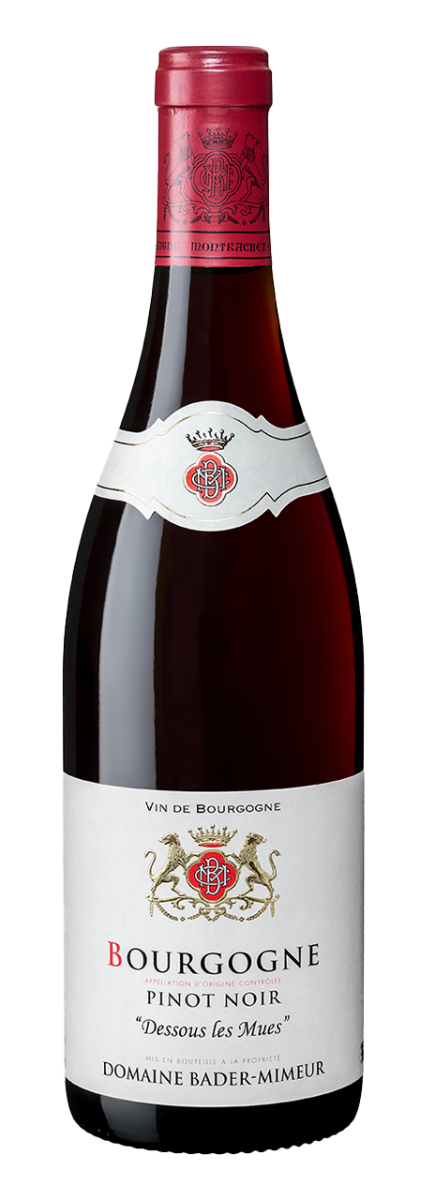 Bader-Mimeur Bourgogne AC Pinot Noir Dessous Mues 2021