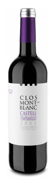 Clos Montblanc Castell red Tempranillo 2023