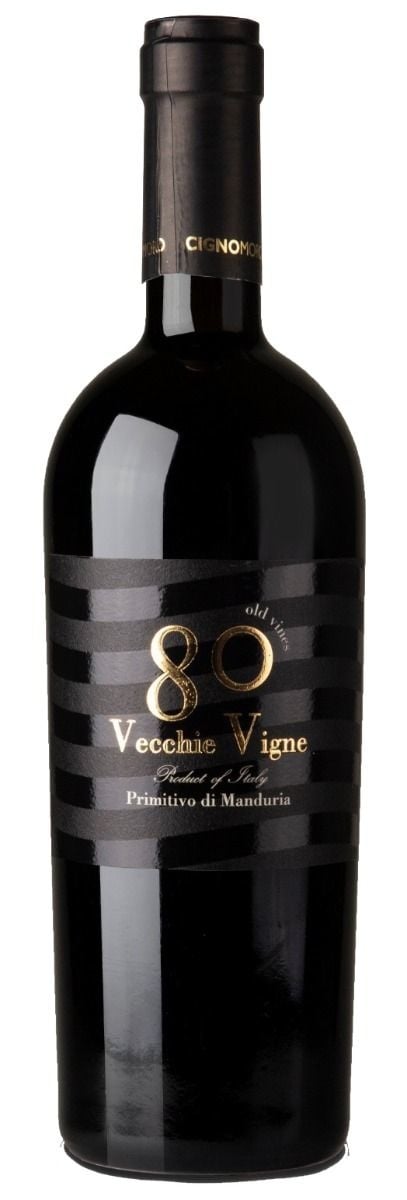Cignomoro 80 Vecchie Vigne Primitivo di Manduria Old Vines 2022