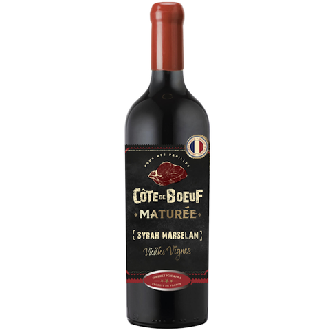Gourmet Pere & Fils Côte de Boeuf Maturée Vieilles Vignes Syrah - Marselan 2024