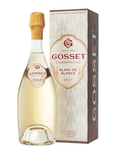 Champagne Gosset Champagne AC Grand Blanc de Blancs Brut in giftbox N.V.