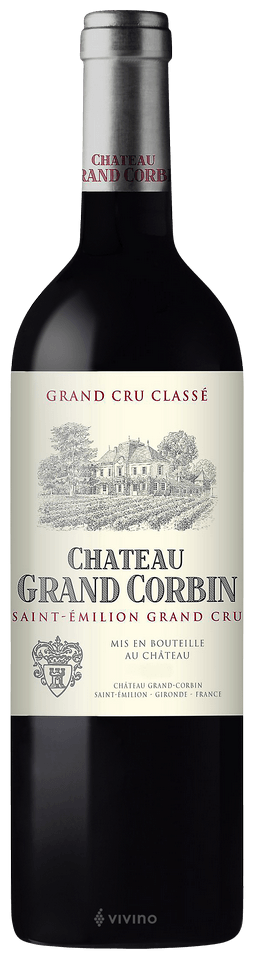 Château Grand Corbin Saint-Émilion Grand Cru (Grand Cru Classé) 2019