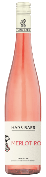 Hans Baer Merlot Rosé Feinherb 2023